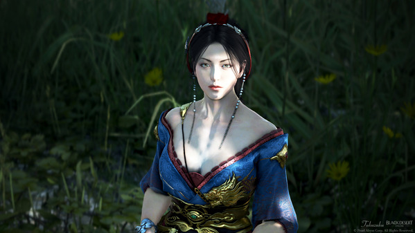 黒い砂漠 ウサ 紅焔衣装