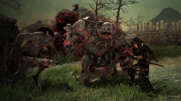 黒い砂漠 忍者 エルビアの領域 オークキャンプ