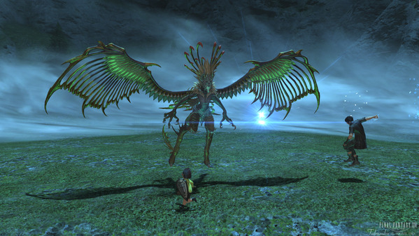FF14 × FF15コラボイベント ガルーダに似た存在