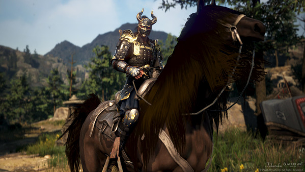 黒い砂漠 忍者 [NJ] 白の山猫アーマー 暗鬼ヘルム