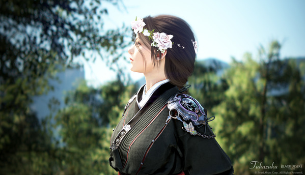黒い砂漠 ウサ [EV]桜の花冠