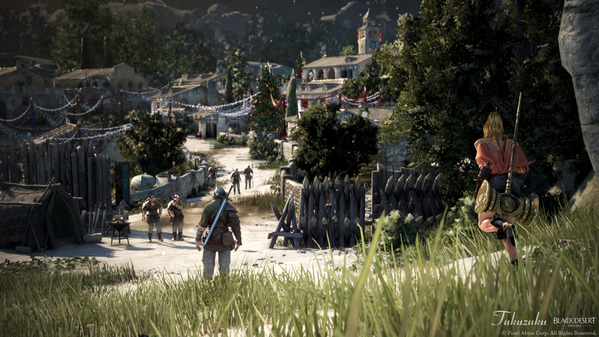 黒い砂漠 スカラー ベリア村 クリスマス装飾