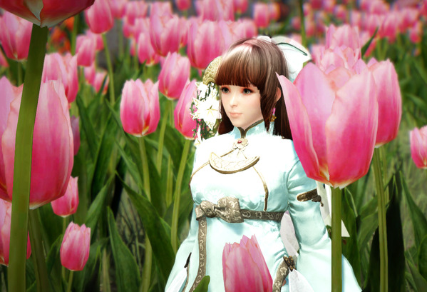 黒い砂漠 ゴリラと少女撮影会13