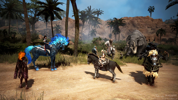 黒い砂漠 ギルド撮影会 バレンシア