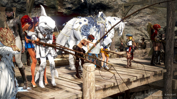 黒い砂漠 イベント GMと共に過ごすエフェリア釣りカフェ