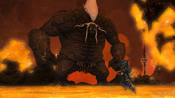FF14 蛮神タイタン ララフェル