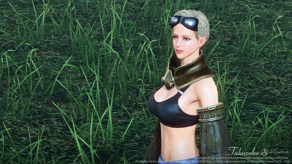 ArcheAge ヌイアン 整備服(青)