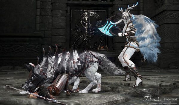 黒い砂漠 果てしない冬の山 炎の守護者 ガーディアン