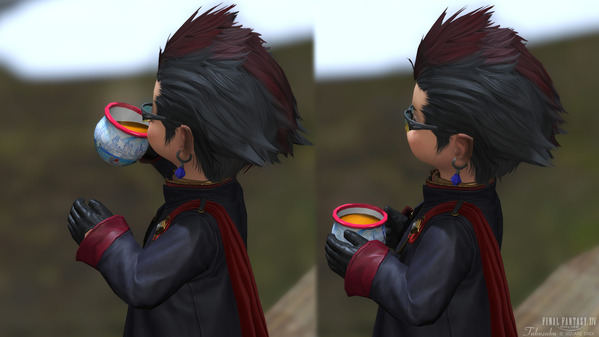 FF14 星芒祭2025 エモート 海都風マグカップで飲む