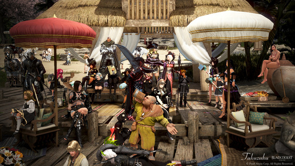黒い砂漠 黒コーデ撮影会20200426_12