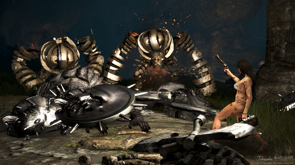 黒い砂漠 デッドアイ カブト族ゴーレム