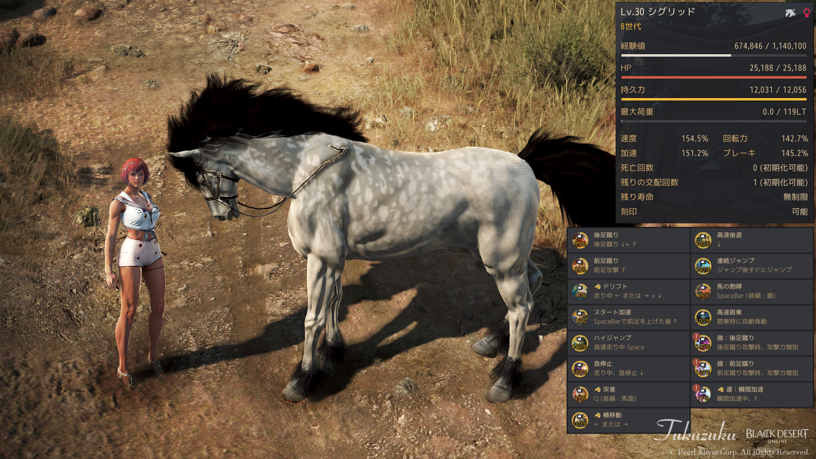 8世代馬と くノ一の 雲の影 ほか Valkyrie