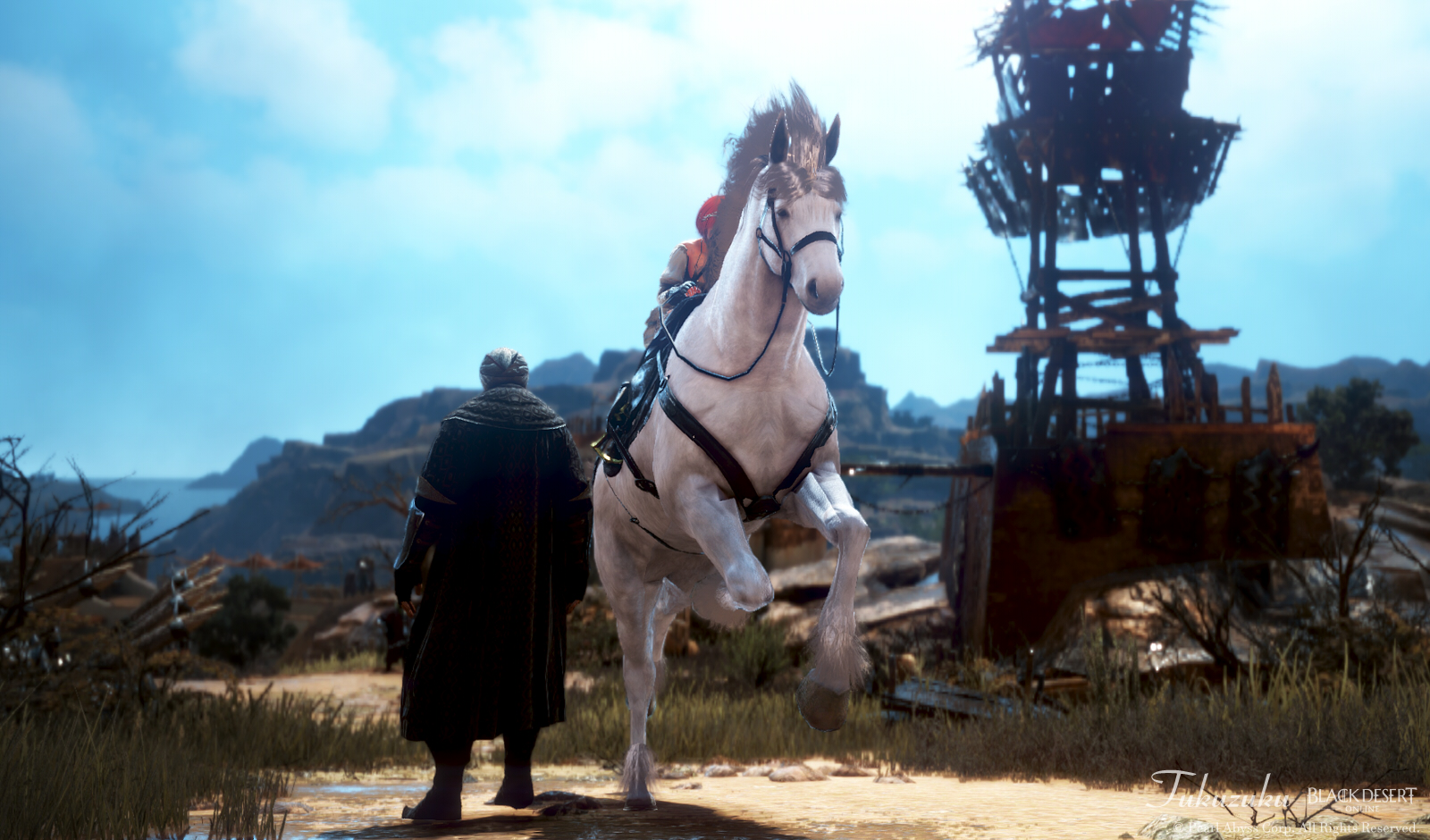 黒い砂漠 馬放置と Archeage ブロマン探索 Valkyrie