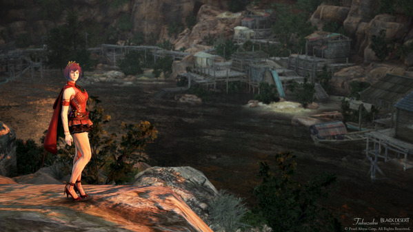 黒い砂漠  ドボン村