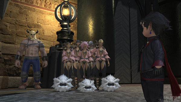 FF14 ドラクエXコラボ ぱふぱふ