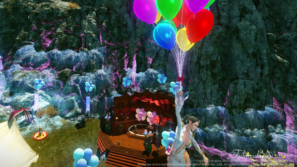 ArcheAge エルフ 水風船フェスタ