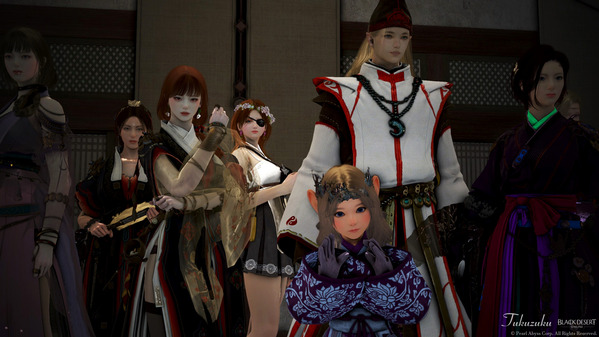 黒い砂漠 オアシスBDO紅葉撮影会012