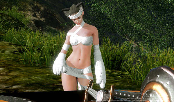 ArcheAge エルフ 呪われたミイラ アバター