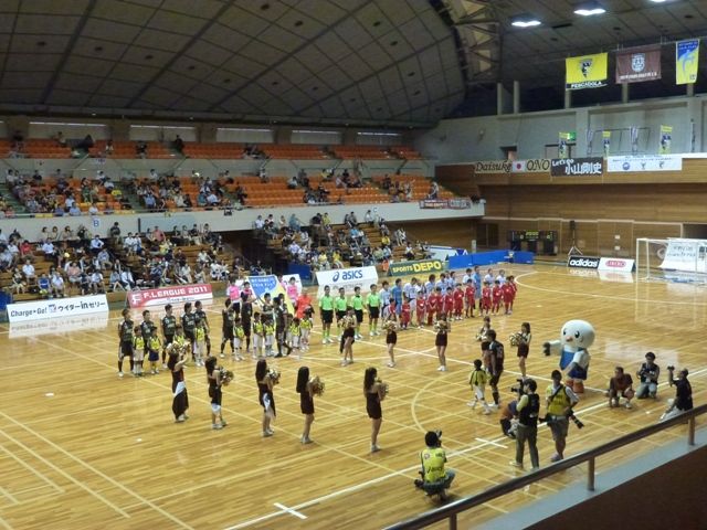 Fリーグ第2節・TOKYOセントラル【府中vs大分】【町田vs神戸】（町田市総合体育館） : しし丸Blog写真館