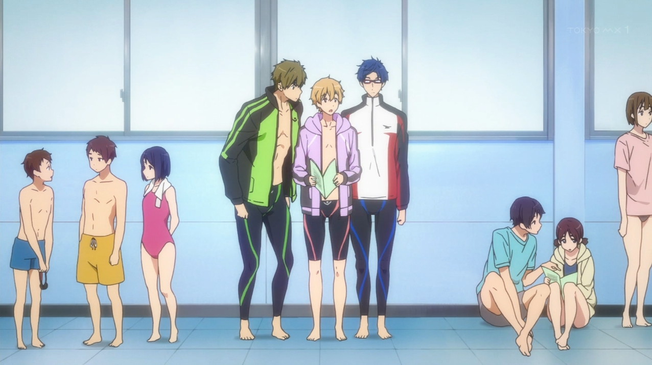 Free Es 2話 画像と感想 鈴村健一さんサプライズ登場っ 御子柴兄弟そっくり こえそく