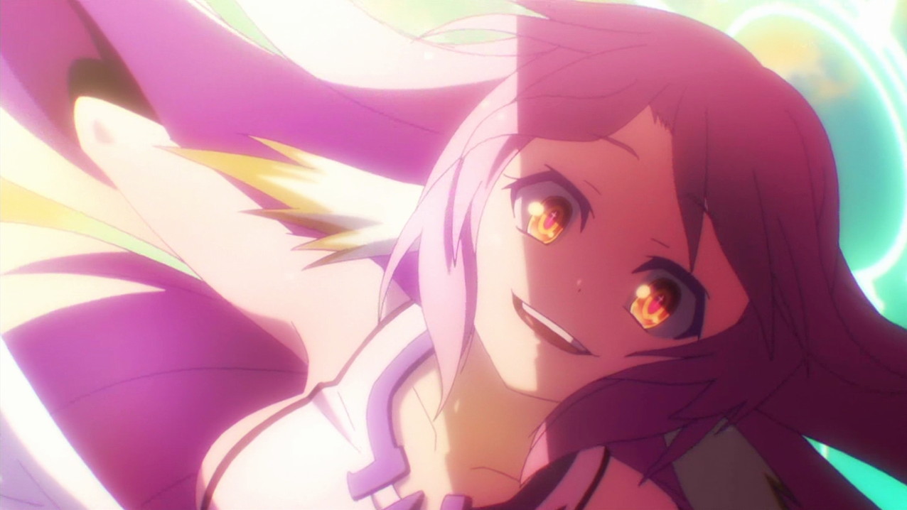 ノーゲーム ノーライフ 11話 画像 感想まとめ 松岡くん ゲーム 射撃 Sao2期楽しみ こえそく