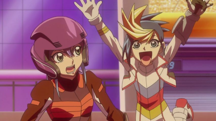 遊戯王 アークファイブ 84話 運命のダイスロール 感想 ユーゴとセレナのデュエル漫才 ヴァンガードギア