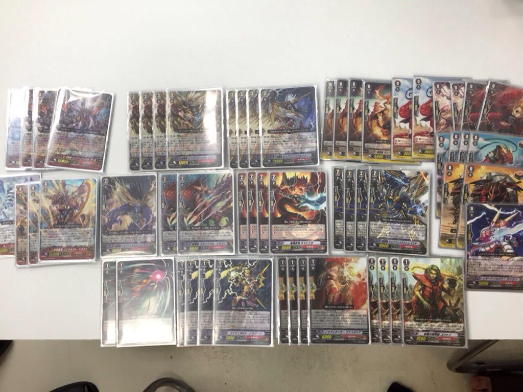 ヴァンガード2015年8月22日、喧嘩屋軸の優勝デッキレシピ（なる
