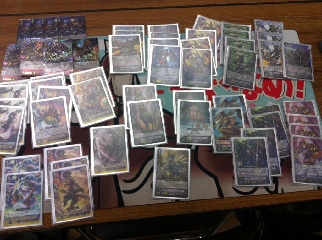 ヴァンガード】2015年8月29日、ギアクロニクルの優勝デッキ ヴァンガード】2015年8月29日、ギアクロニクルの優勝デッキ