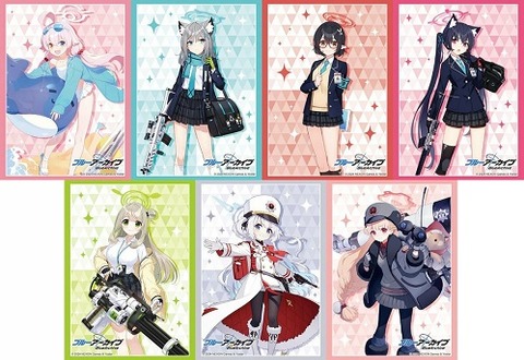 ホシノ(水着)、シロコ、アヤネ、セリカ、ノノミ、チェリノ