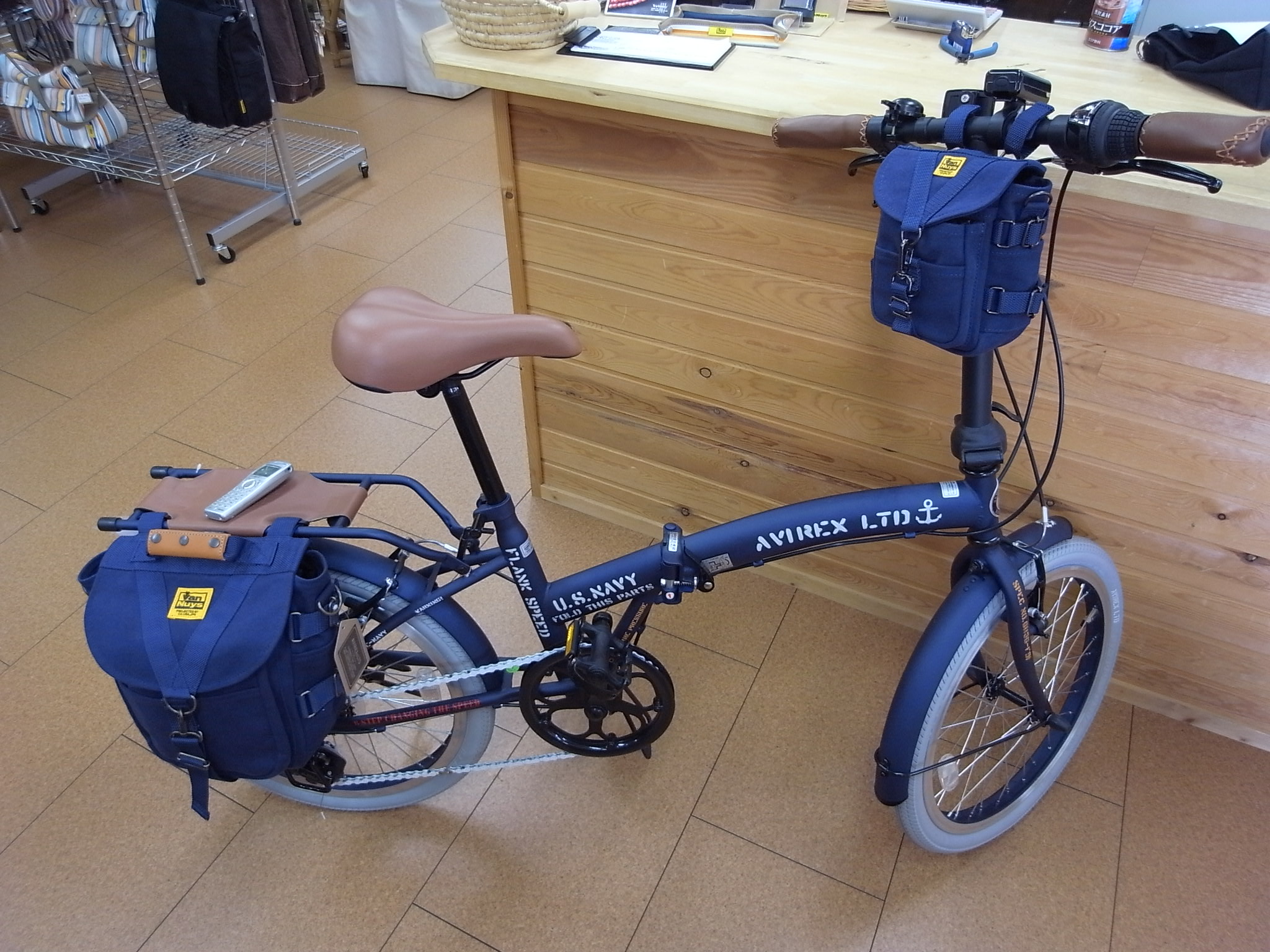 AVIREX 自転車゜ﾟ*☆*☆*ﾟ ゜ﾟ*☆ : バンナイズ スタッフブログ