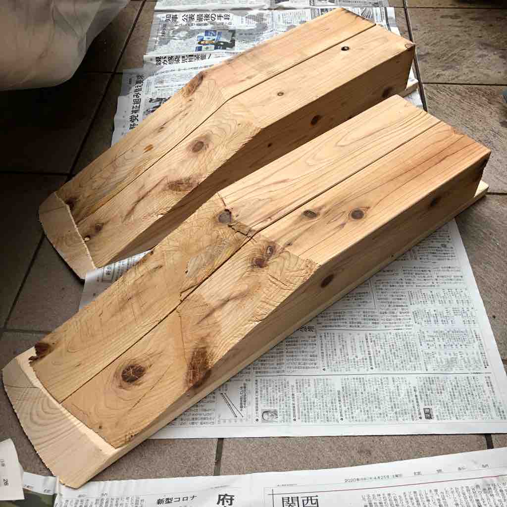 自作カースロープ アラ還旧車diary ヴァンプラ Vanvan 自作カースロープ アラ還旧車diary ヴァンプラ Vanvan