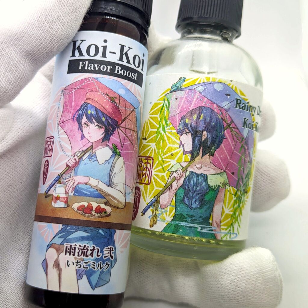 MKLab] 濃いこいこい 雨流れ 弐 / いちごミルク レビュー : vapevape