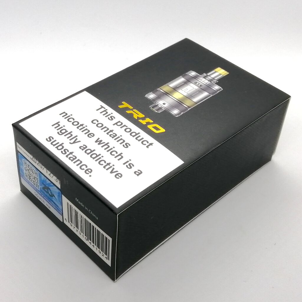 [ZQVAPOR] Trio MTL RTA レビュー : vapevape