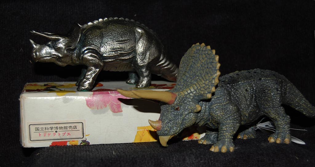 国立科学博物館 トリケラトプス : バルタン星人の部屋