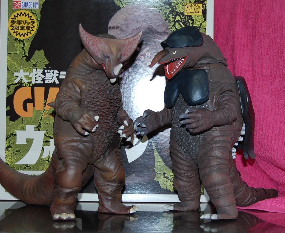 ザラガス 改造パーツ付 エクスプラス 大怪獣シリーズ　ウルトラマン　箱なし Yahoo!オークション -「エクスプラス ザラガス」(ウルトラマン