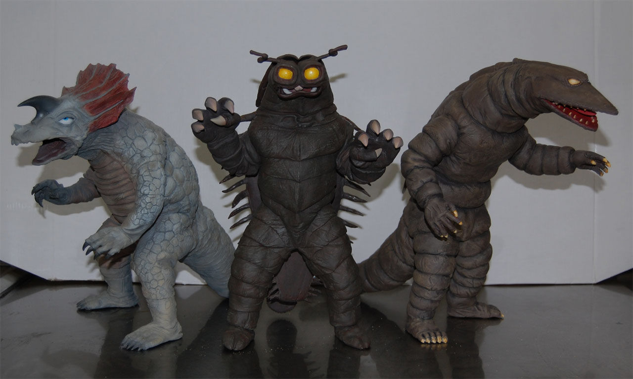 エクスプラス 大怪獣シリーズ サイゴ モノクロ彩色版 エクスプラス 大