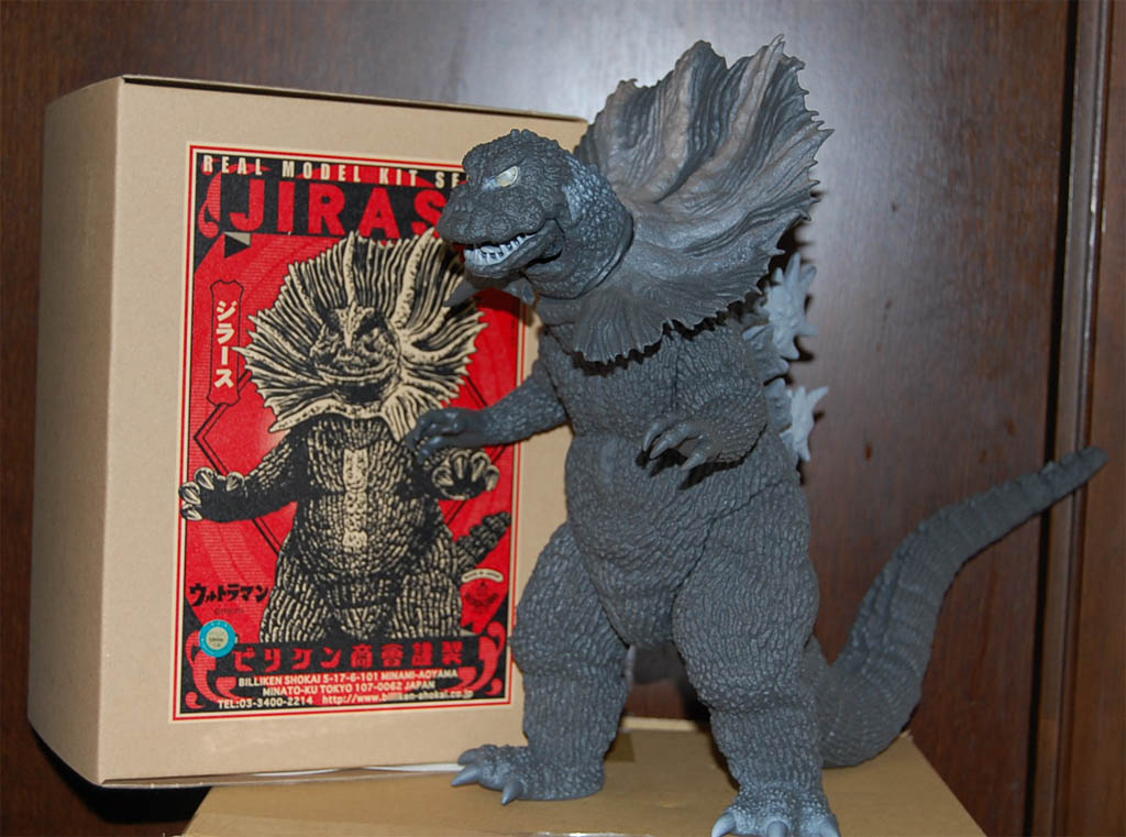 ビリケン商会 ジラース えりまき怪獣 仮組み : バルタン星人の部屋