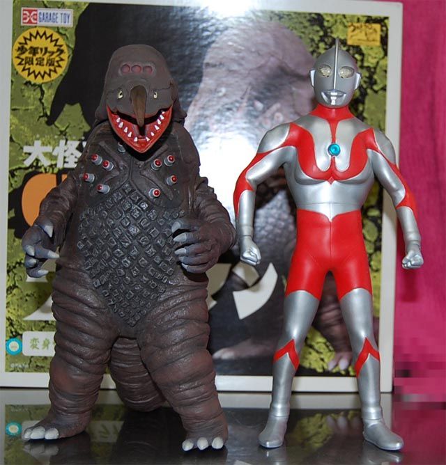 ザラガス 改造パーツ付 エクスプラス 大怪獣シリーズ　ウルトラマン　箱なし エクスプラス 大怪獣シリーズ ウルトラマン 変身怪獣 ザラガス