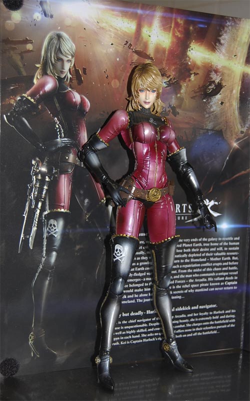 【現状品】プレイアーツ改　ケイ キャプテンハーロック　アクションフィギュア キャプテンハーロック PLAY ARTS改 -KAI- ハーロック (完成品