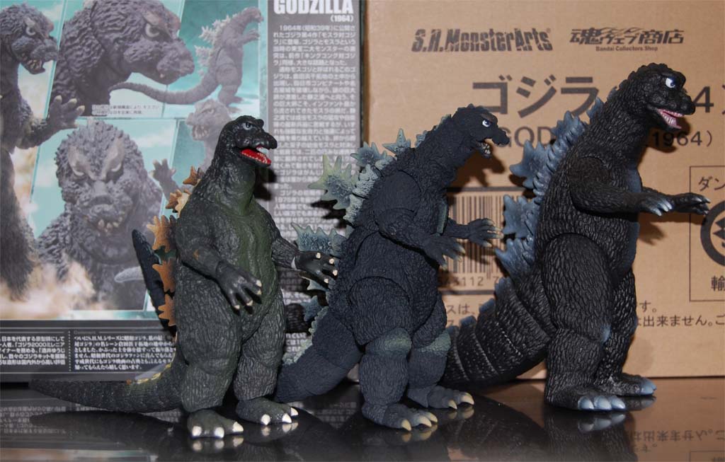 S.H.MonsterArtsモンスターアーツ　ゴジラ（1964）モスラ対ゴジラ Amazon.co.jp: S.H.MonsterArts ゴジラ (1964) 出現Ver