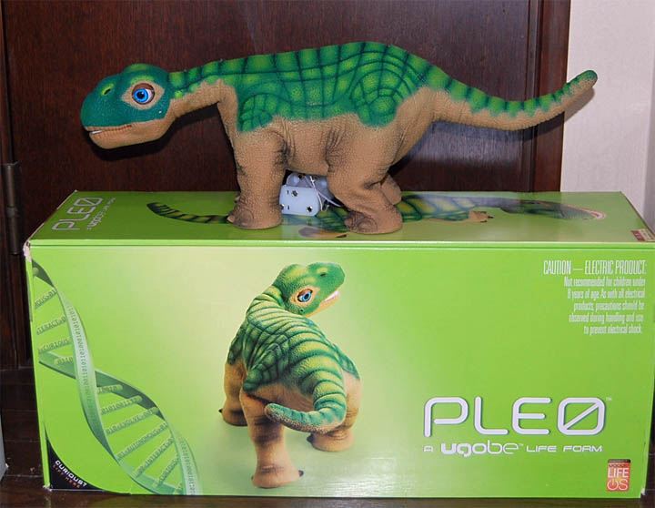恐竜型ロボットPLEO 動画付き】育て方によって性格が変わる恐竜型ロボット「PLEO