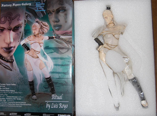 Fantasy Figure Gallery Ritual Statue Luis Royo Yamato : バルタン