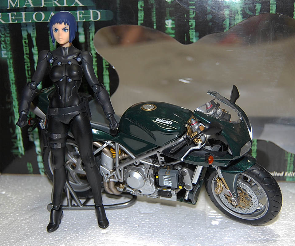 ミニチャンプス 1/12 ドゥカティ996 MATRIX RELOADED MINICHAMPS 1/12 DUCATI 996 MATRIX Reloaded Bike Moto