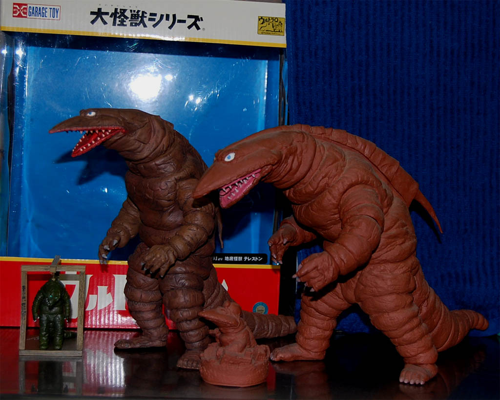 エクスプラス ファルシオン 地底怪獣 テレスドン Reborn
