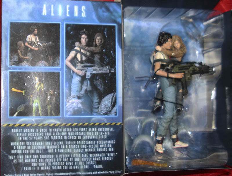 NECAリプリー＆ニュート、のみSigint NECA ALIENS RESCUING NEWT deluxe set : バルタン星人の部屋