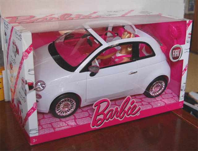 Barbie Fiat 500 : バルタン星人の部屋