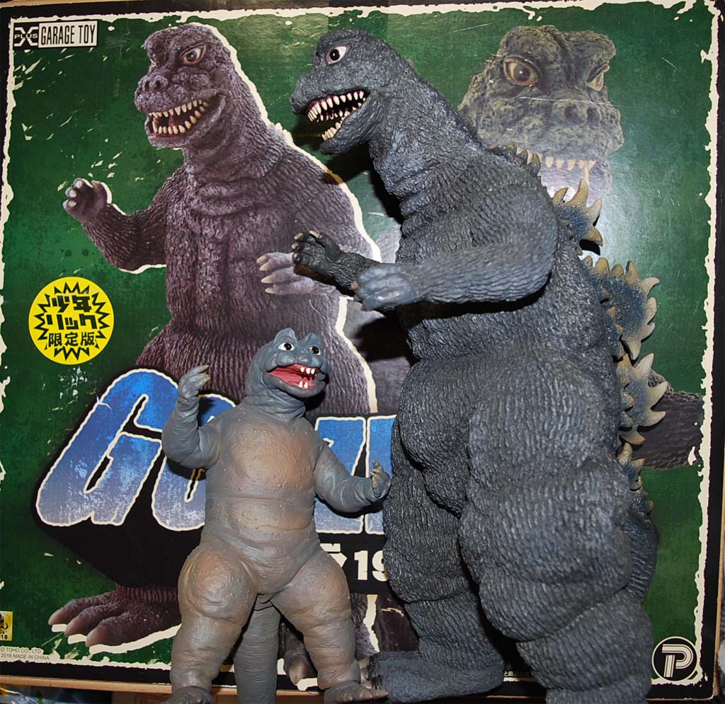 デフォリアル 1967 限定版 X-PLUS エクスプラス 少年リック ゴジラ 少年リック限定版】デフォリアルゴジラ 1967 ミニラ付