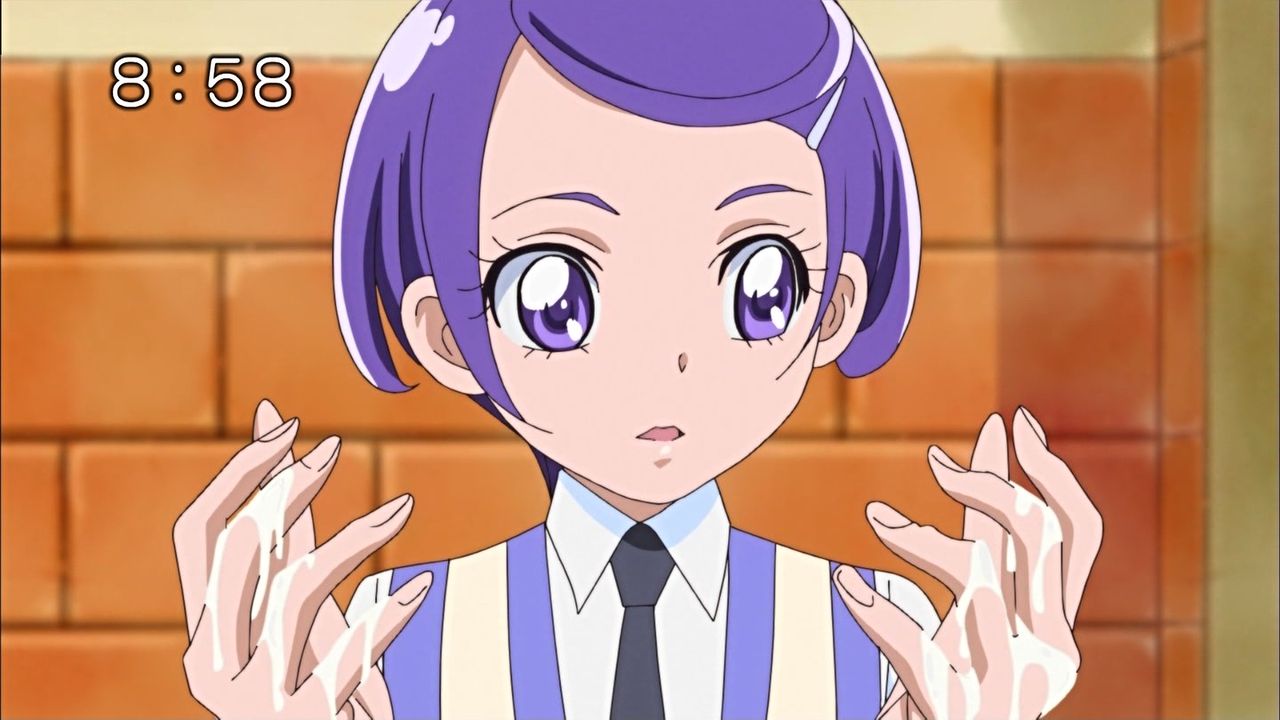 ドキドキプリキュア の 謎の白い液体 が 黄色 に変更 理由が分からないと話題に 超ニュース速報 斬