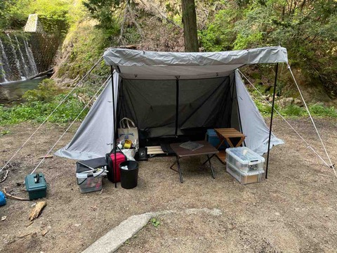ソロキャンプ＠XAdventures亀山 : 魅せろ三重魂！