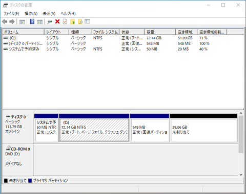 2004で回復パーティション現る